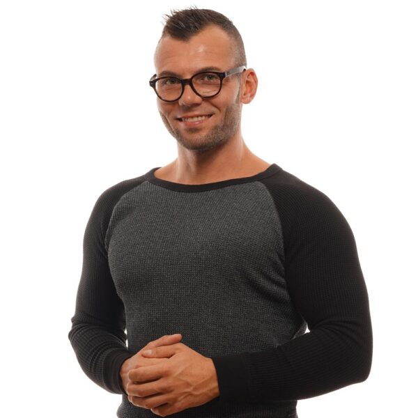 Ermenegildo Zegna Brown Men Optical Frames - Image 4