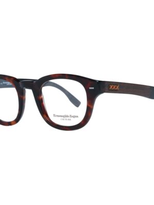 Ermenegildo Zegna Brown Men Optical Frames