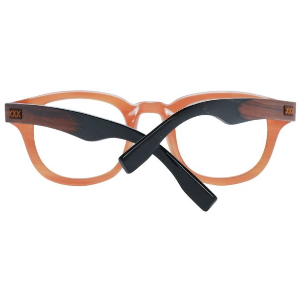 Ermenegildo Zegna Brown Men Optical Frames - Image 3