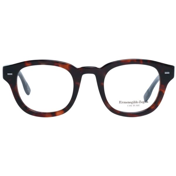 Ermenegildo Zegna Brown Men Optical Frames - Image 2
