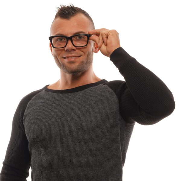 Ermenegildo Zegna Black Men Optical Frames - Image 4