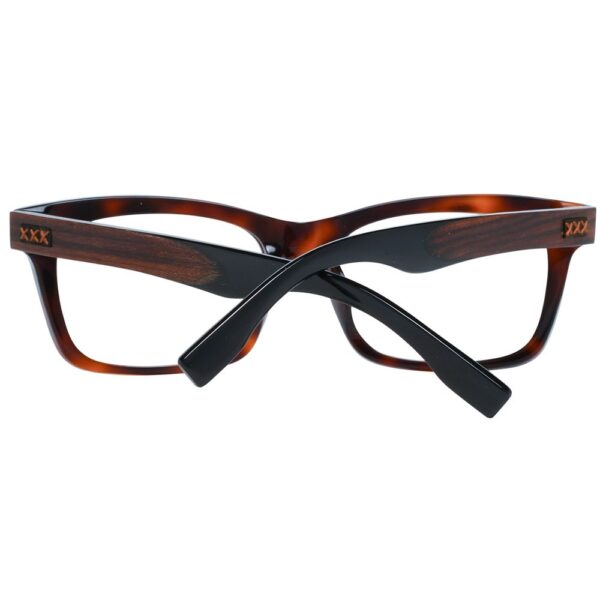 Ermenegildo Zegna Brown Men Optical Frames - Image 3
