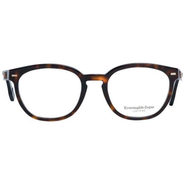 Ermenegildo Zegna Brown Men Optical Frames - Image 2