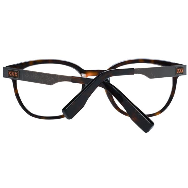 Ermenegildo Zegna Brown Men Optical Frames - Image 3