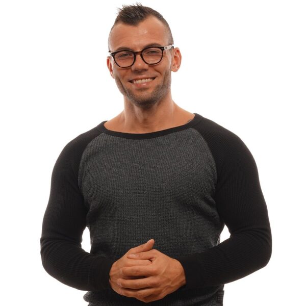 Ermenegildo Zegna Brown Men Optical Frames - Image 4