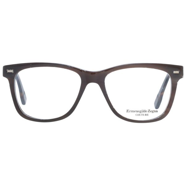 Ermenegildo Zegna Brown Men Optical Frames - Image 2