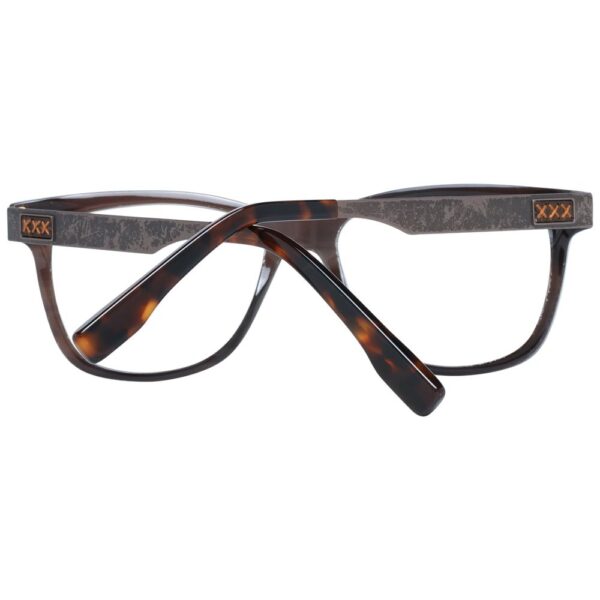 Ermenegildo Zegna Brown Men Optical Frames - Image 3