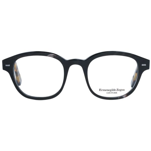 Ermenegildo Zegna Brown Men Optical Frames - Image 2