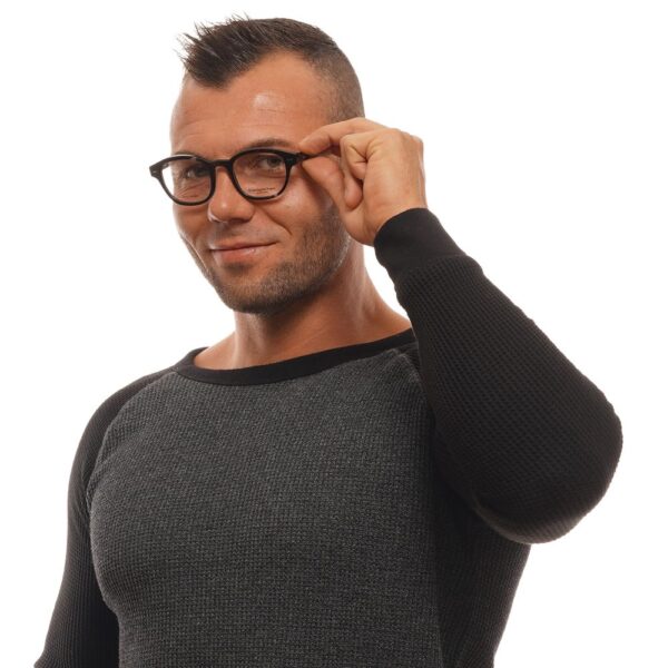 Ermenegildo Zegna Brown Men Optical Frames - Image 4