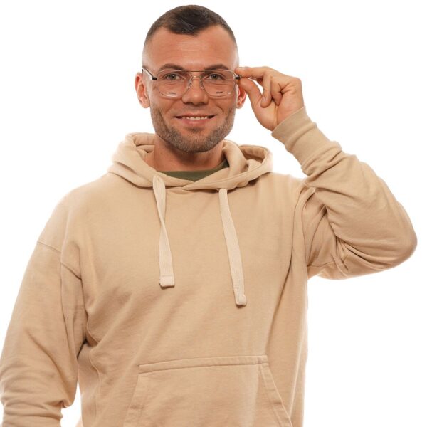 BMW Silver Men Optical Frames - Image 4
