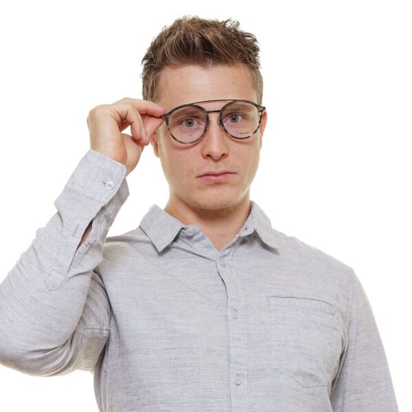 Police Gray Men Optical Frames - Image 4