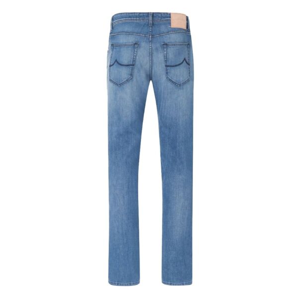 Jacob Cohen Light Blue Cotton Men Jeans - Image 2