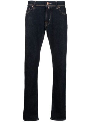Jacob Cohen Blue Cotton Jeans & Pant
