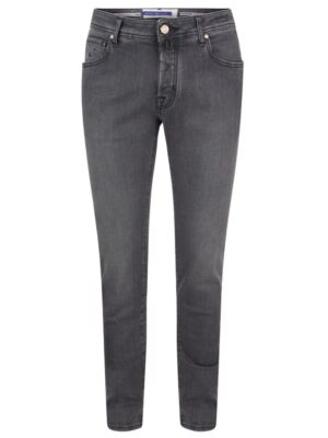 Jacob Cohen Gray Cotton Jeans & Pant