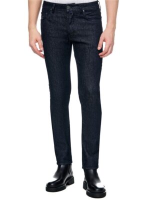 Jacob Cohen Blue Cotton Men Jeans