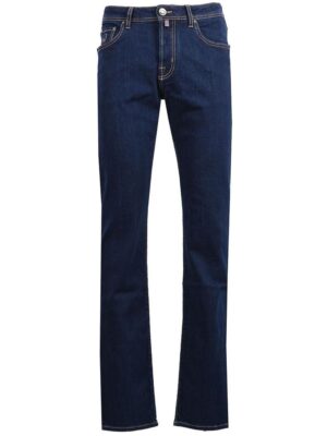 Jacob Cohen Blue Cotton Jeans & Pant