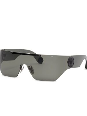 Philipp Plein Orange Metal In Air Sunglasses