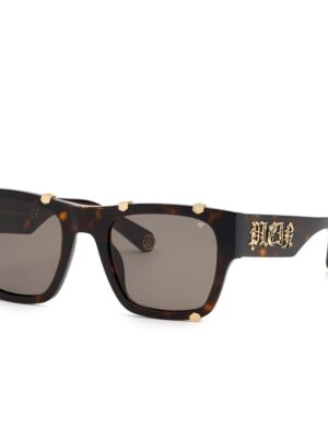 Philipp Plein Brown Acetate Sunglasses