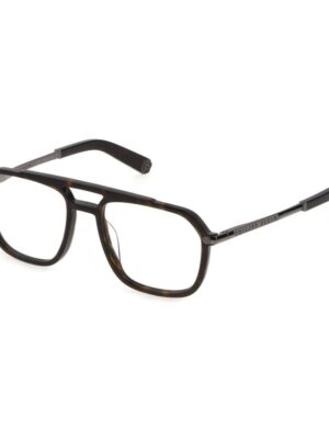 Philipp Plein Brown Acetate Frames