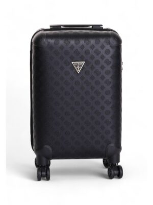 Guess Black Polyethylene Luggage And Travel