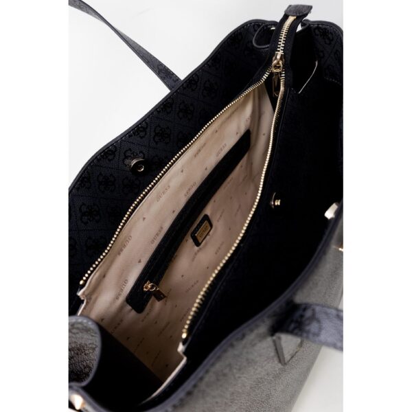 Guess Gray Polyethylene Handbag - Image 5