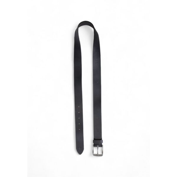 Calvin Klein Jeans Gray Leather Belt - Image 2