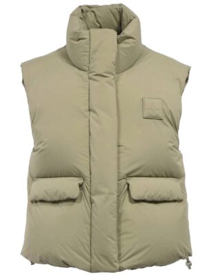 Moose Knuckles Green Nylon Vest