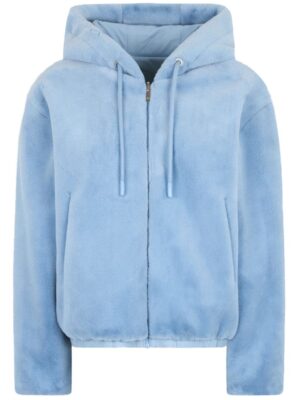 Moose Knuckles Light Blue Nylon Jackets & Coat