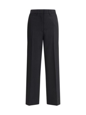 Miu Miu Striped Tailored Trousers