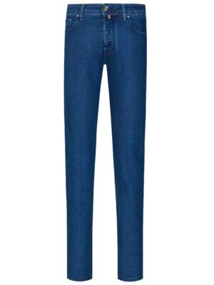 Jacob Cohen Blue Cotton Men Jeans