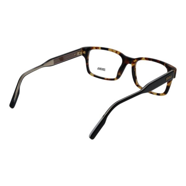 Ermenegildo Zegna Brown Men Optical Frames - Image 3