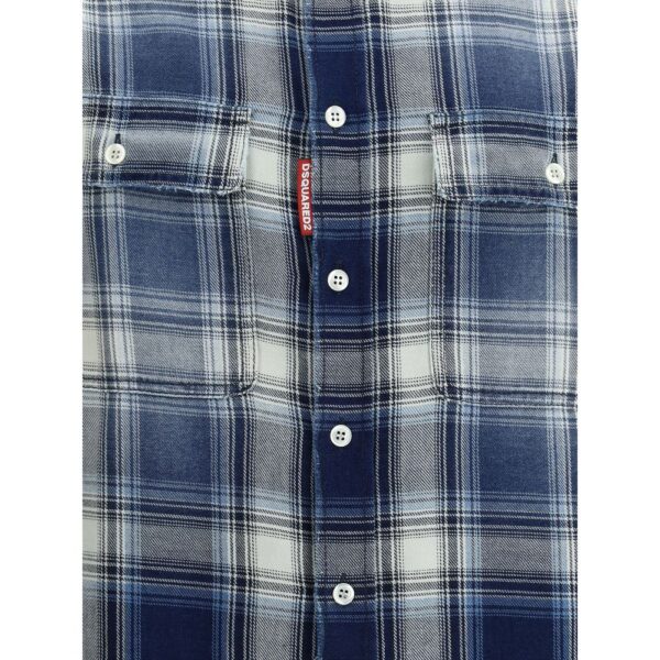 Dsquared² Cotton check Shirt - Image 3