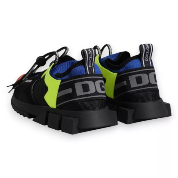 Dolce & Gabbana Multicolor Mesh Sorrento Trekking Sneakers Shoes - Image 4