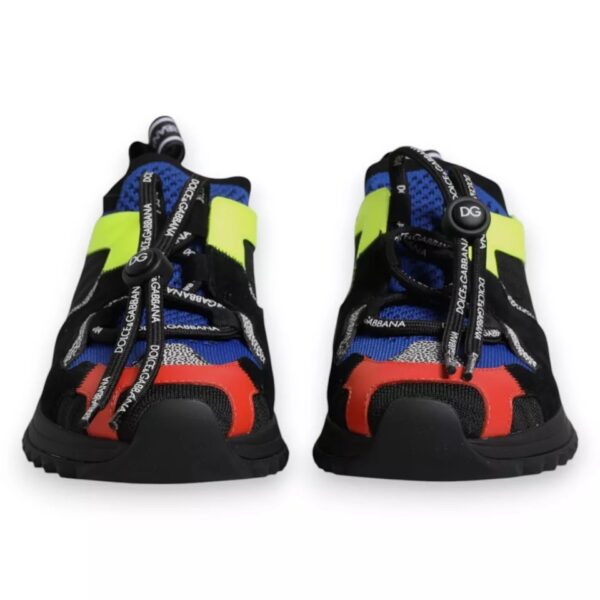 Dolce & Gabbana Multicolor Mesh Sorrento Trekking Sneakers Shoes - Image 5