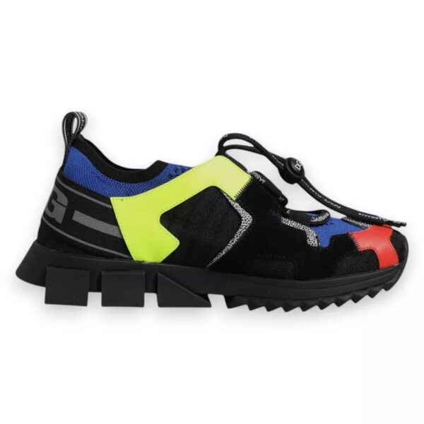 Dolce & Gabbana Multicolor Mesh Sorrento Trekking Sneakers Shoes - Image 6