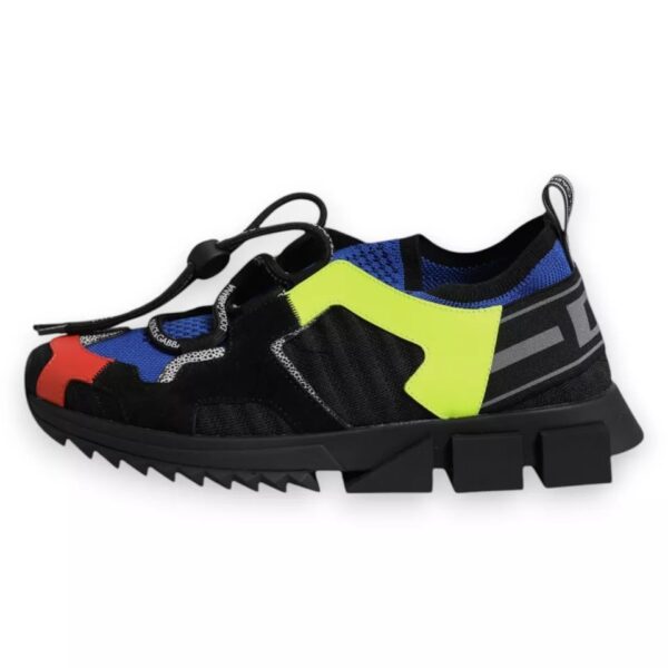 Dolce & Gabbana Multicolor Mesh Sorrento Trekking Sneakers Shoes - Image 7