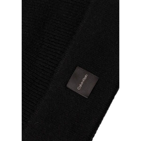 Calvin Klein Black Cashmere Hat - Image 3