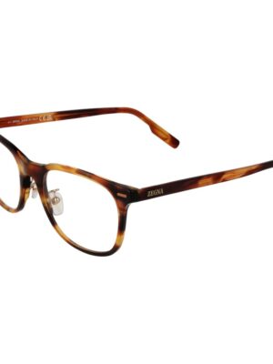 Ermenegildo Zegna Brown Men Optical Frames