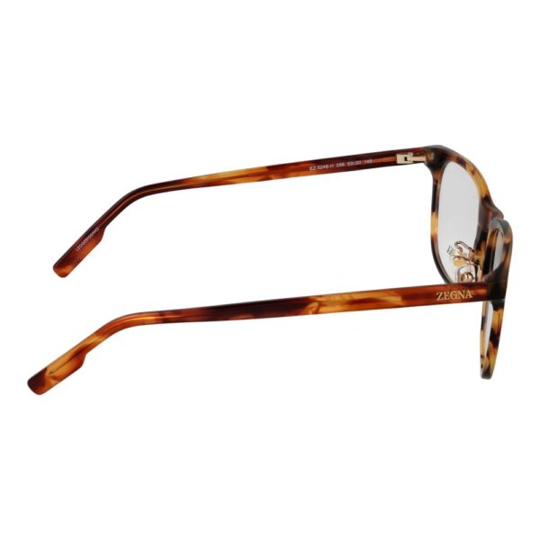 Ermenegildo Zegna Brown Men Optical Frames - Image 3