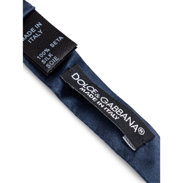 Dolce & Gabbana Blue Silk Ties & Bowty - Image 3