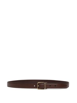 Dolce & Gabbana Brown Calfskin Belt