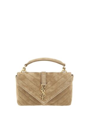 Saint Laurent Suede Shoulder Bag