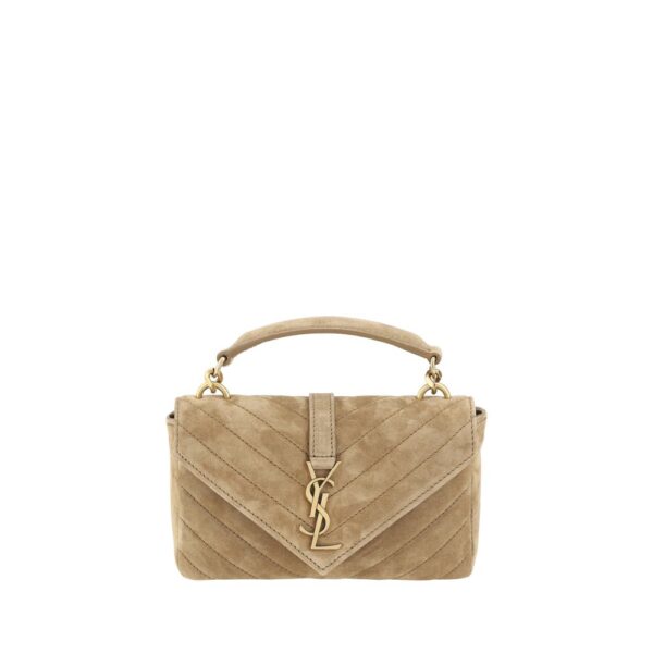 Saint Laurent Suede Shoulder Bag