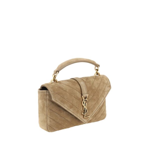 Saint Laurent Suede Shoulder Bag - Image 2