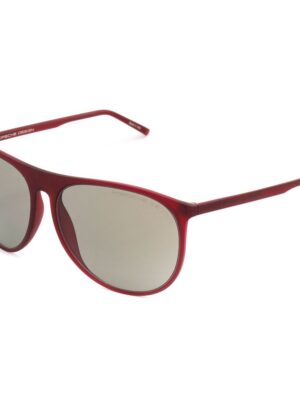 Porsche Red Haircalf Sunglasses