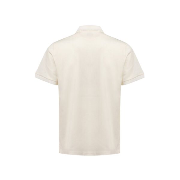Fendi White Cotton Polo Shirt - Image 2