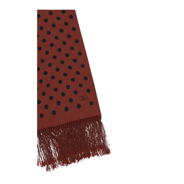 Valentino Garavani Polka-dot pattern Silk Scarf - Image 3