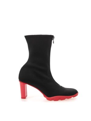 Alexander McQueen Black Neoprene Boot