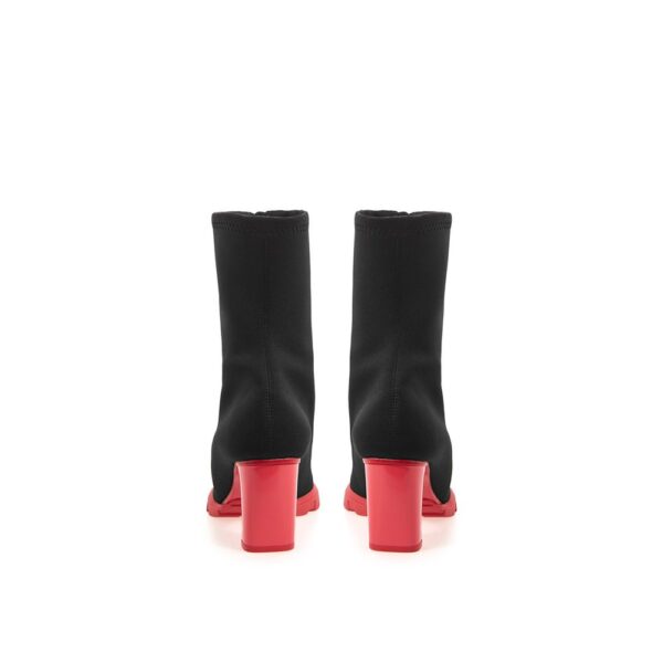 Alexander McQueen Black Neoprene Boot - Image 4