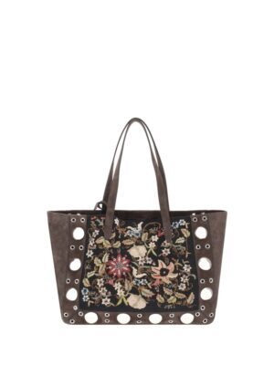 Valentino Garavani Floral embroideried Nellcote Tote Bag
